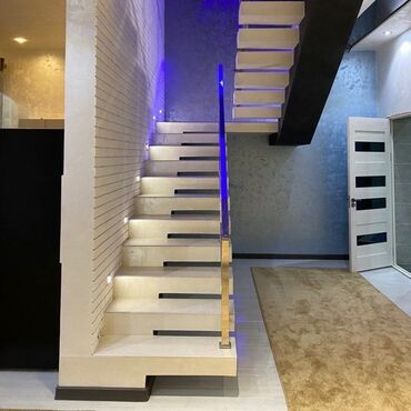 Бетонные лестницы: Бетонная лестница Наружные, Гарантия, Форма лестницы: Прямая, Стиль: Модерн — 10