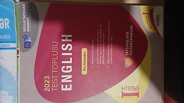 Testlər: İngilis dili Testlər 11-ci sinif, DİM, 1-ci hissə, 2023 il — 1