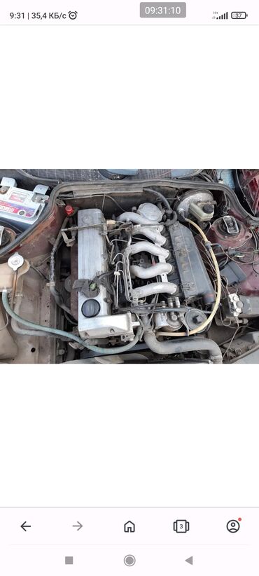 Двигатели, моторы и ГБЦ: Дизельный мотор Mercedes-Benz 1990 г., 2 л, Б/у, Оригинал, Германия