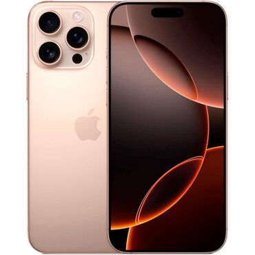 телефоны xiaomi redmi 9c: IPhone 16 Pro Max, Колдонулган, 256 ГБ, Алтын, Заряддоочу түзүлүш, Коргоочу айнек, Каптама, 100 %