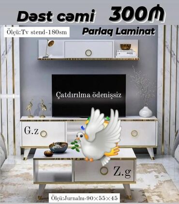 İkimərtəbəli uşaq çarpayıları: Yeni, Jurnal masası, TV stend, Kredit yoxdur