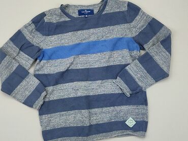 sweterek biały dziewczęcy: Sweater, Tom Tailor, 8 years, 122-128 cm, condition - Good