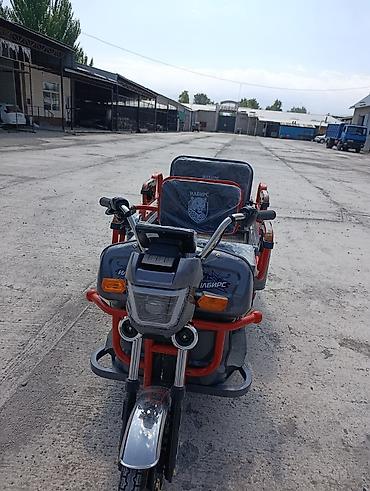 Мотоциклы: Грузовой трёхколёсный мотоцикл Yulong с электроприводом предназначен — 11