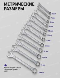 Наборы инструментов: Набор инструментов в кейсе — 46 предметов. Состав и оснастка: - — 10
