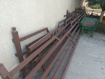 диваны офис: Секции металлического ограждения (заборные пролёты). - Материал