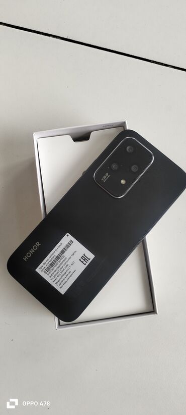 redmi mi 2: Honor 200 Lite, 256 GB, rəng - Qara, Barmaq izi