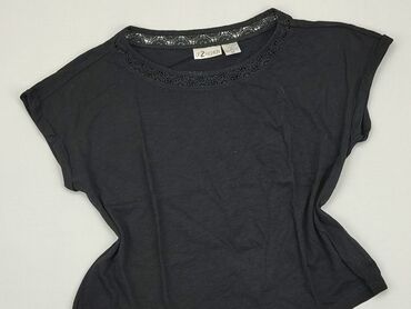 guess czarne t shirty damskie: T-shirt, M, stan - Dobry