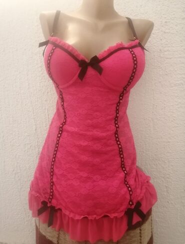 baby roza haljina: H&M, M (EU 38), Novo, bоја - Roze