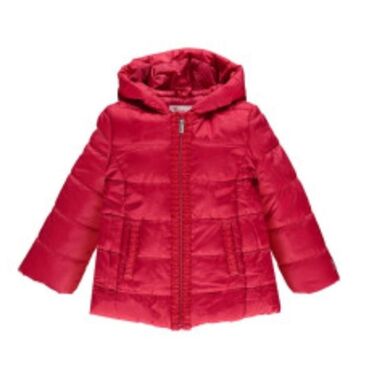 белье для девочек: Стеганая куртка с капюшоном для девочек от итальянского бренда