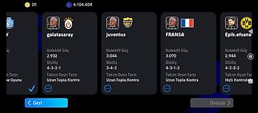 автомобильный набор: EFootball hesabı – güclü komanda və zəngin heyət 2021 qalan Nadir — 6