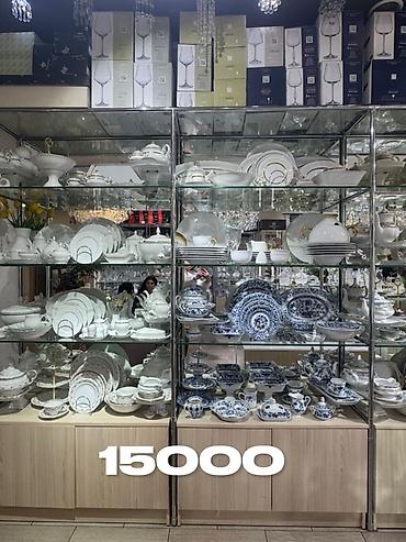 Торговое оборудование: Витрины/стеллажи для магазина посуды и декора Каркас — металл/ЛДСП — 4