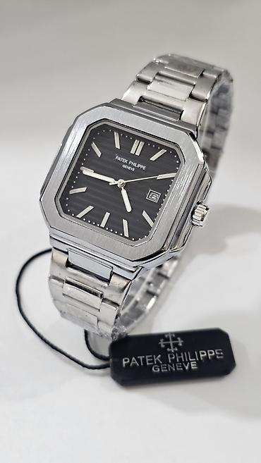 8 mart hediyelik: Yeni, Qol saatı, Patek Phillipe, rəng - Gümüşü — 4