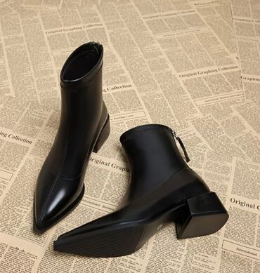 Çəkmələr: Çəkmə, Ölçü: 38, rəng - Qəhvəyi, Yeni — 7