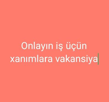 online satıcı: SMM menecer tələb olunur, Onlayn iş, İstənilən yaş, Təcrübəsiz