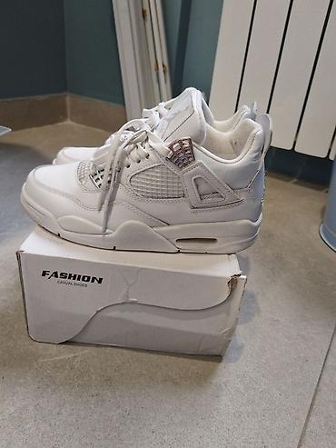 shoe: Мужские кроссовки, 39, Air Jordan, Б/у, цвет - Белый, Самовывоз — 6