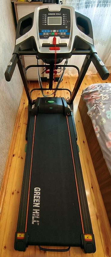 ucuz nerd satisi: GREEN HILL qaçış trenajoru - Elektrikli qaçış yolu, geniş qaçış səthi — 1