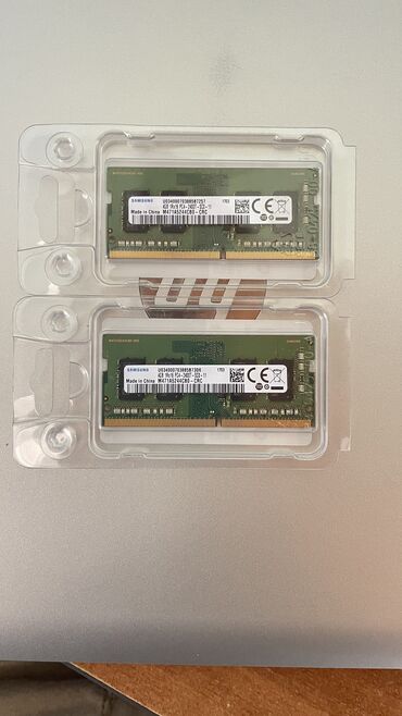 Оперативная память (RAM): Оперативная память, Б/у, Samsung, 8 ГБ, DDR4, 2666 МГц, Для ноутбука
