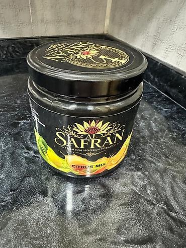 toba strike: AL SAFRAN Premium Hookah Tobacco – Citrus Mix - Növ: Nargilə tütünü — 1