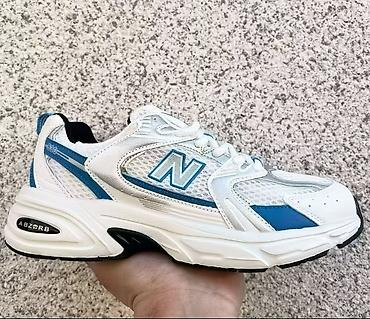 кожаные кросовки: Мужские кроссовки, 39, 40, 36, New Balance, Новый, цвет - Белый, Платная доставка, Самовывоз, Бесплатная доставка — 7