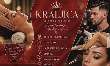 Studio lepote Kraljica – Borča, Beograd Usluge: - Ženski i muški