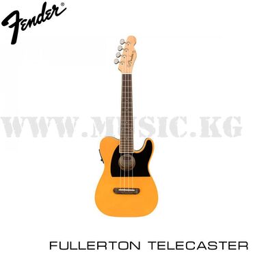 эл гитара в Кыргызстан | ГИТАРЫ: Укулеле концерт Fender Fullerton Telecaster Butterscotch Blonde