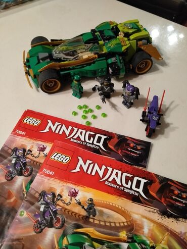 мотоцикл игрушка: Лего Ниндзяго. Lego Ninjago Оригинал!!! 70641 Ночной вездеход ниндзя