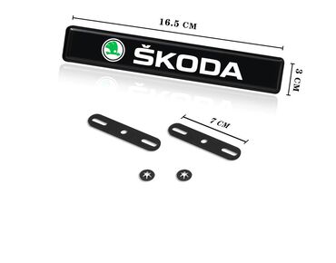 Tuning oprema: 12V Svetleći LED znak za prednju masku - ŠKODA Svetleći znak za — 8