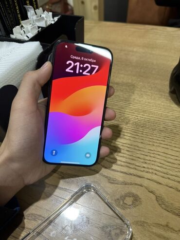 телефоны айфон 13 про макс: IPhone 15 Pro, Б/у, 128 ГБ, Blue Titanium, Чехол, 86 %