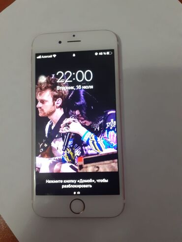 6s qutu: IPhone 6s, 32 GB, Çəhrayı, Barmaq izi