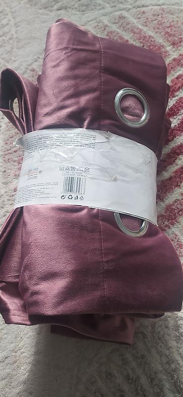 yatag dest: Pepco Home pərdə dəsti – 2 ədəd - Model: Window curtain with ringtops — 3