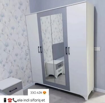 скупаю старую мебель: Новый, Распашной, 4 двери Прямой шкаф, Гардеробный шкаф, Азербайджан