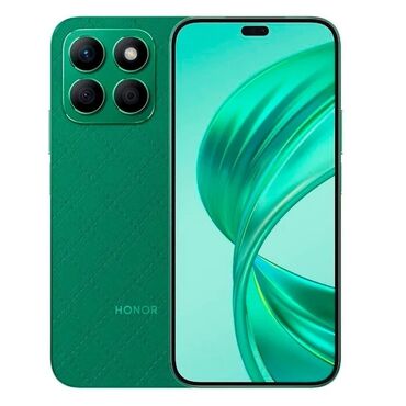 телефон fly ezzy 7: Honor X8a, 256 ГБ, цвет - Зеленый, Отпечаток пальца, Две SIM карты