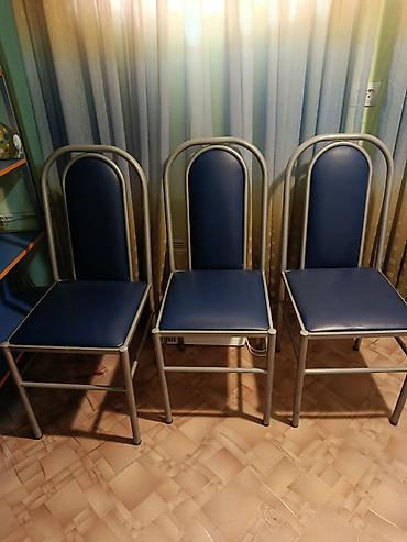 Стулья для офисов, школ, столовых. В наличии 3 шт. Каркас at lalafo.kg Стулья для офисов, школ, столовых. В наличии 3 шт. Каркас