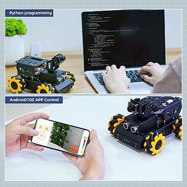тандем робот: Радиоуправляемая машинка TurboPi (WornderPi). TurboPi — это — 6