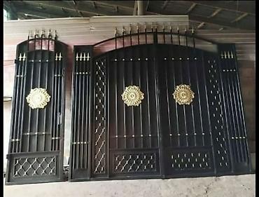 Распашные ворота: Ворота на заказ. Изготовление металлических ворот и калиток по — 14