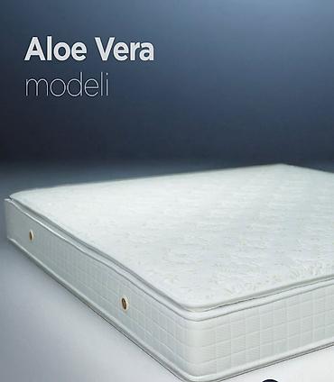 Матрасы: Aloe Vera modeli döşək - Aloe vera lifləri ilə impregnə olunmuş — 1