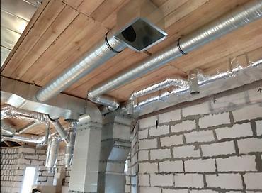 Установка вытяжек и вентиляции: Крышные вытяжные вентиляторы с комплектом фильтров и воздуховодов — 7