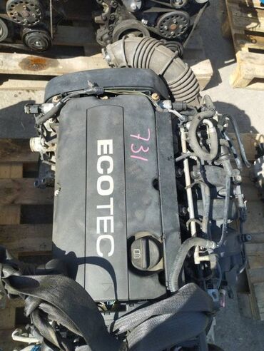 Коробки передач: Бензиновый мотор Chevrolet 2011 г., 1.6 л, Б/у, Оригинал
