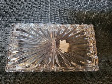 Činije: Kristalna nova Zajecar posuda iz 70ih. Posuda Zajecar. na sredini — 10