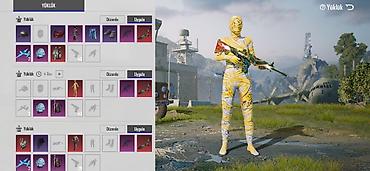 Digər: PUBG Mobile hesabı – müxtəlif nadir skinlər və zəngin inventar - — 2