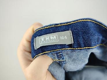 bootcut jeans reserved: Spodnie jeansowe, TXM, 14 lat, 164, stan - Bardzo dobry — 4