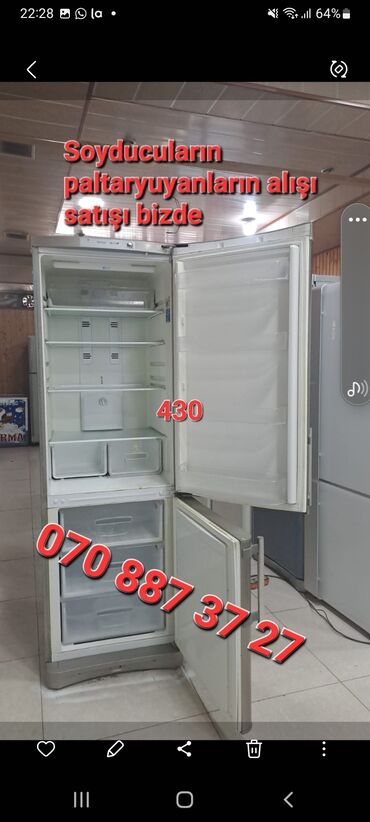 Soyuducular: İşlənmiş 2 qapılı Beko Soyuducu Satılır