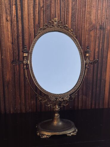 dzemperi za pletena: Makeup mirror, shape - Oval