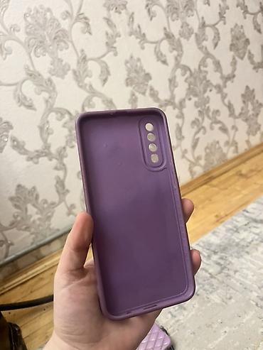 galaxy a50: Bənövşəyi rəngli silikon telefon qabı - Model uyğunluğu: A50 samsung — 2