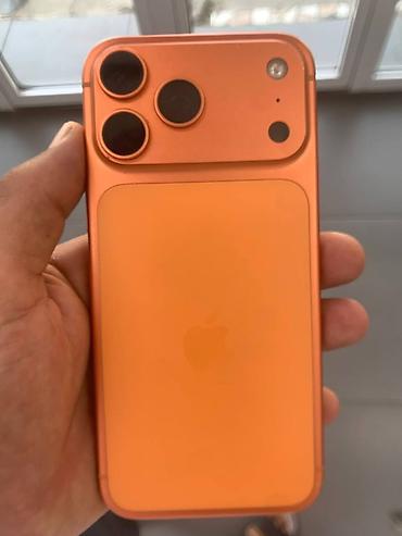 smart display: IPhone 17, Б/у, 256 ГБ, Оранжевый, Коробка, 97 % — 1
