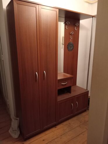 Rəflər: Гардероб для прихожей Мадейра без из яна 140×190×38