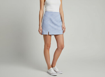 krótkie czarne spódniczka: Women`s skirt, size S