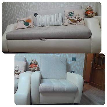 Digər mebel: RumiSaloğludan divan açılır bazalı satılır 350₼. Ünvan Əhmədli — 1