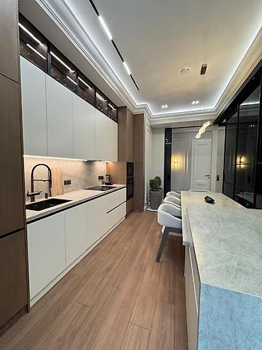 самсу: 4 комнаты, 130 м², Южная Магистраль Элитка, 5 этаж, Дизайнерский ремонт — 5