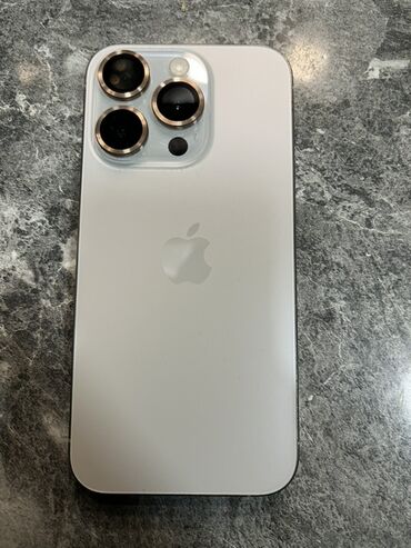 ayfon ikinci əl: IPhone 15 Pro, 128 GB, Gümüşü, Face ID